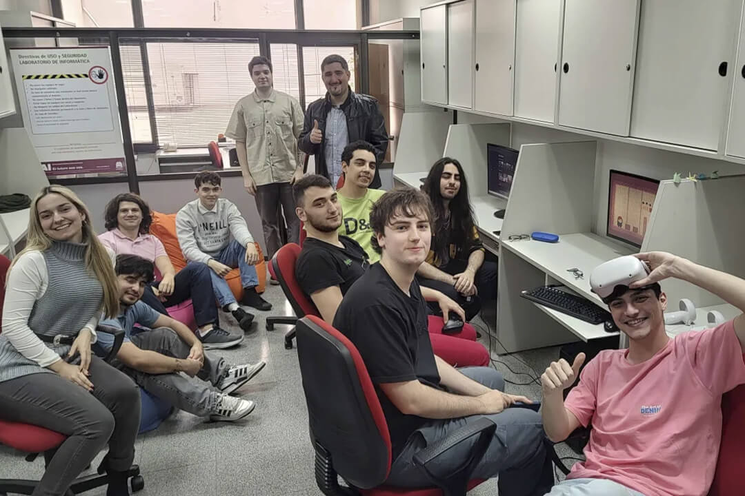 Members of the laboratory