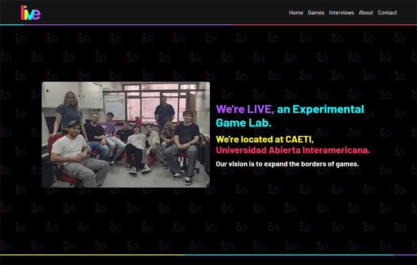 CAETI LIVE - Web