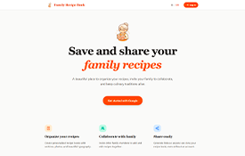 Recetario Familiar Cover