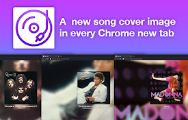 A New Tab, A New Song - Chrome Extension
